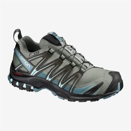 Salomon XA PRO 3D CS WP W Womens Hiking Shoes Olive | Salomon South Africa